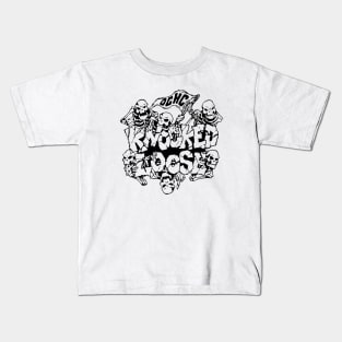 Knocked Loose OCHC Black Skull Kids T-Shirt